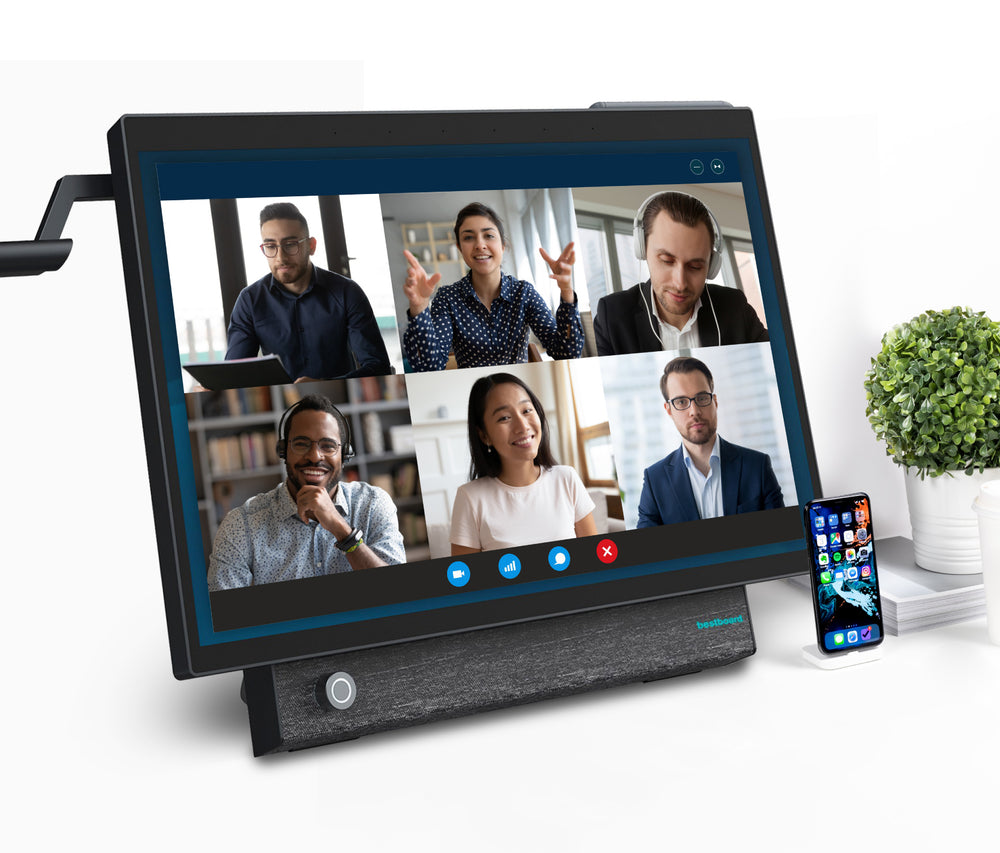 Bestboard is compatible with all kinds of videoconferencing software and platforms thanks to its Android operating system, so you can still follow the IT policy at home and use the corporate's designated apps