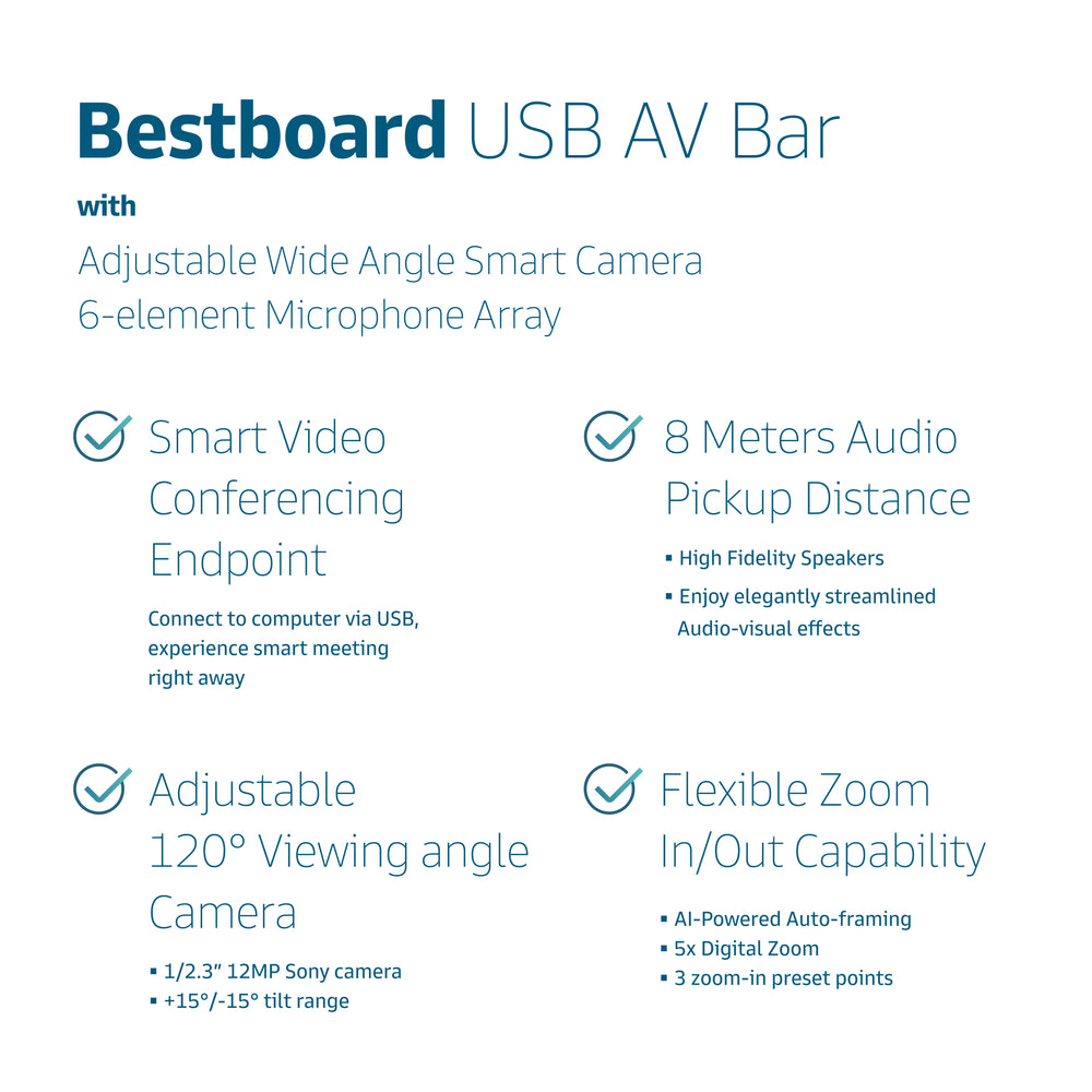 
                  
                    Bestboard® USB AV Bar
                  
                