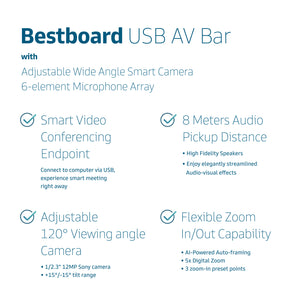 
                  
                    Bestboard® USB AV Bar
                  
                